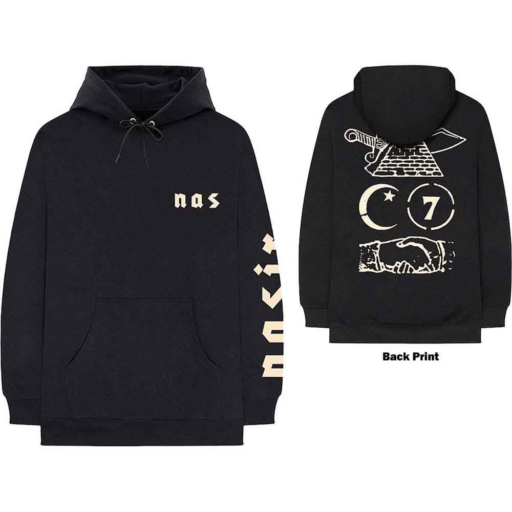 Nas | Symbols - Sweatshirt Black