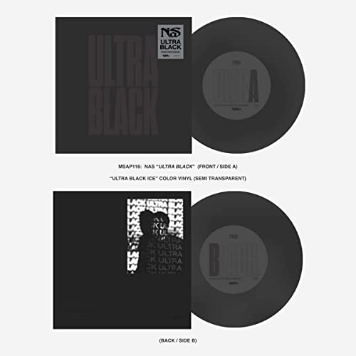 Nas | Ultra Black (Colored Vinyl) (7" Single) - Vinyl