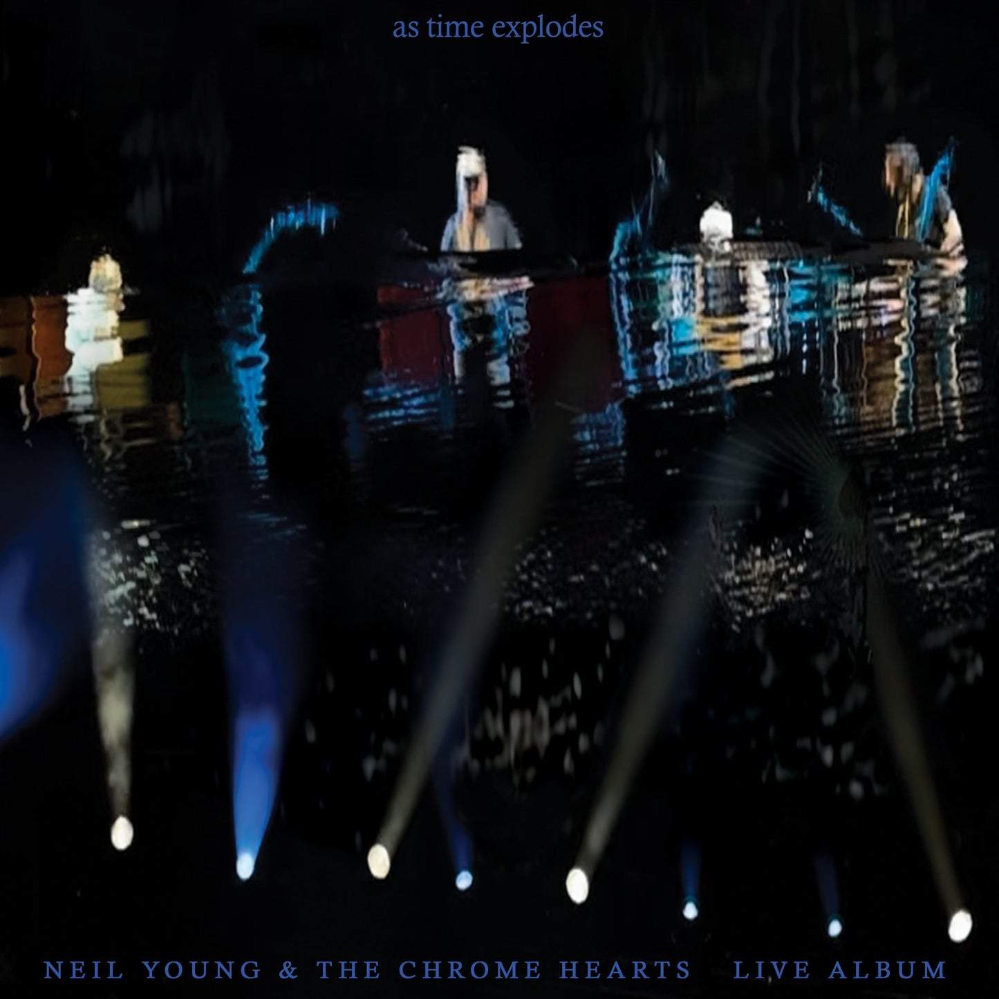 Neil Young & The Chrome Hearts | As Time Explodes - Live Album [Black] [2LP] - Vinyl