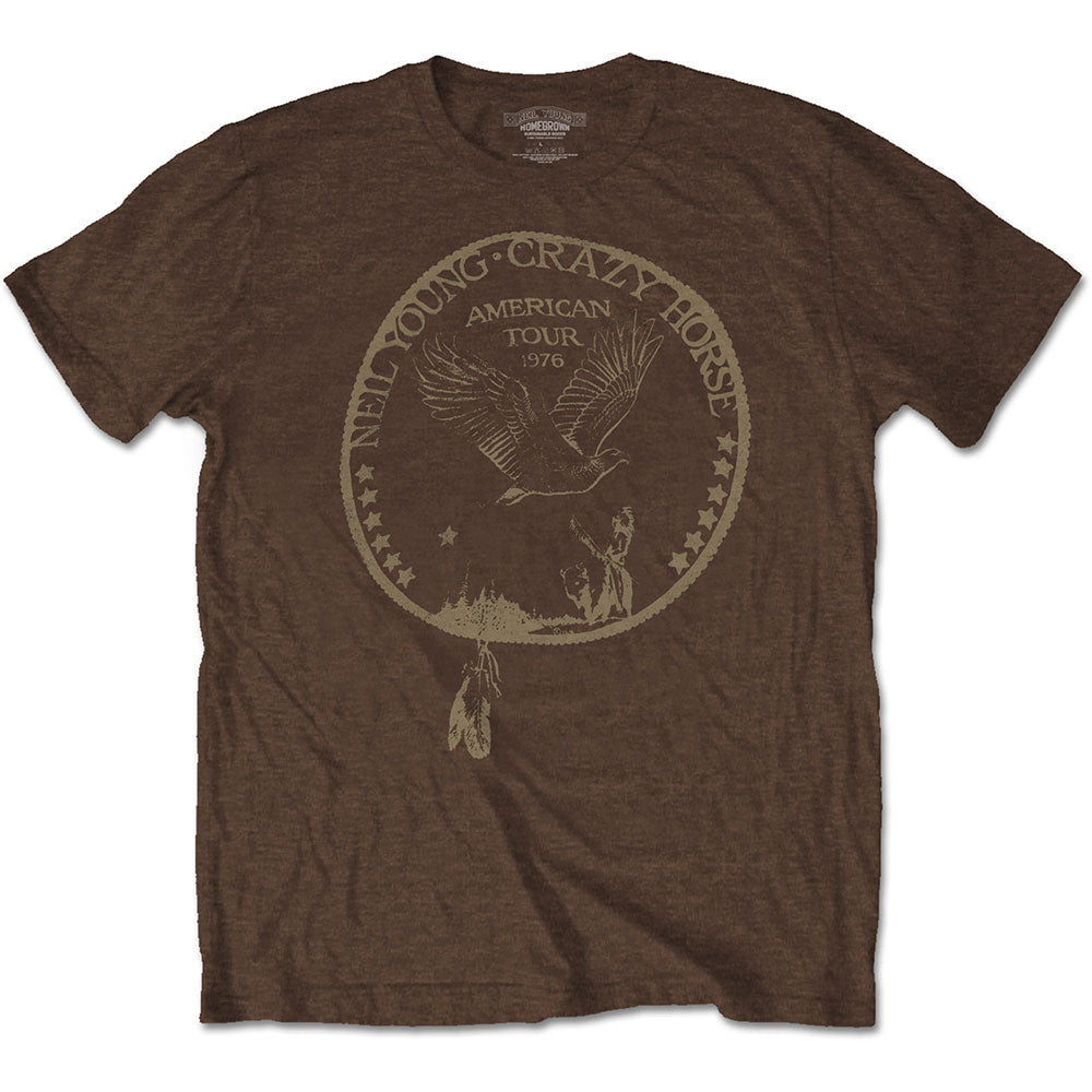 Neil Young | Tour '76 Seal - Brown