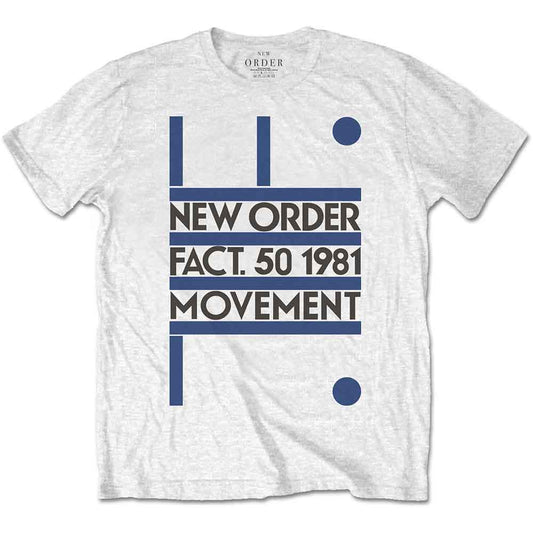 New Order | Movement - T-Shirt White
