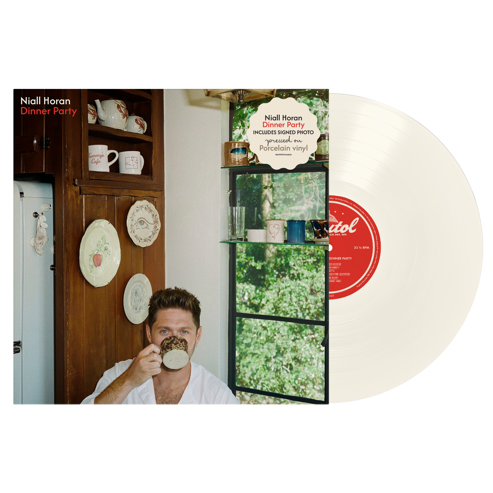 Niall Horan | Dinner Party (Signed Insert) [Porcelain LP] - Vinyl