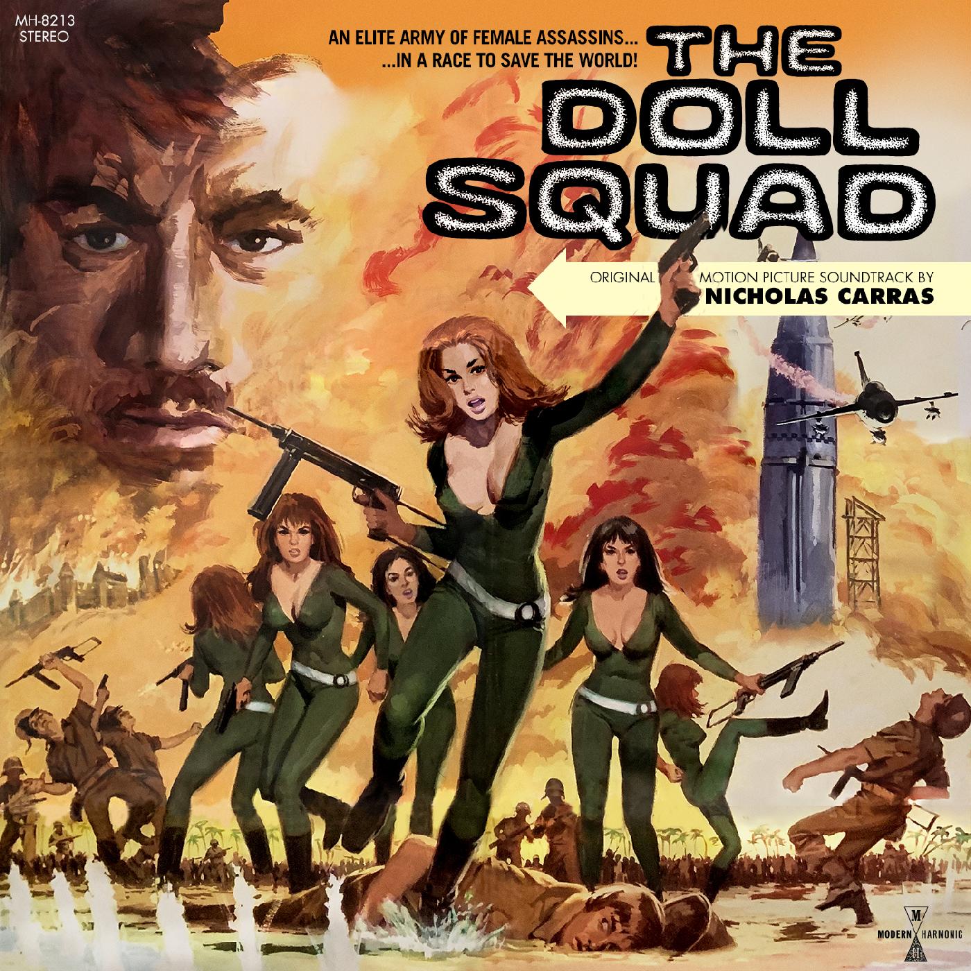 Nicholas Carras | The Doll Squad Original Motion Picture Soundtrack (TRANSPARENT GREEN VINYL) - Vinyl