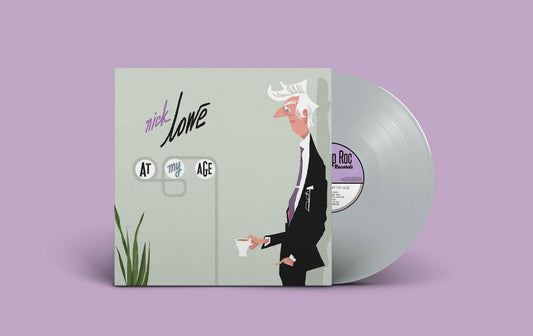 Nick Lowe | At My Age (Limited Edition, Colored Vinyl, Silver, Anniversary Edition) - Vinyl