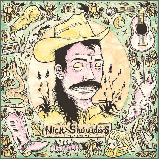 Nick Shoulders | Lonely Like Me (Lime Green Vinyl) - Vinyl