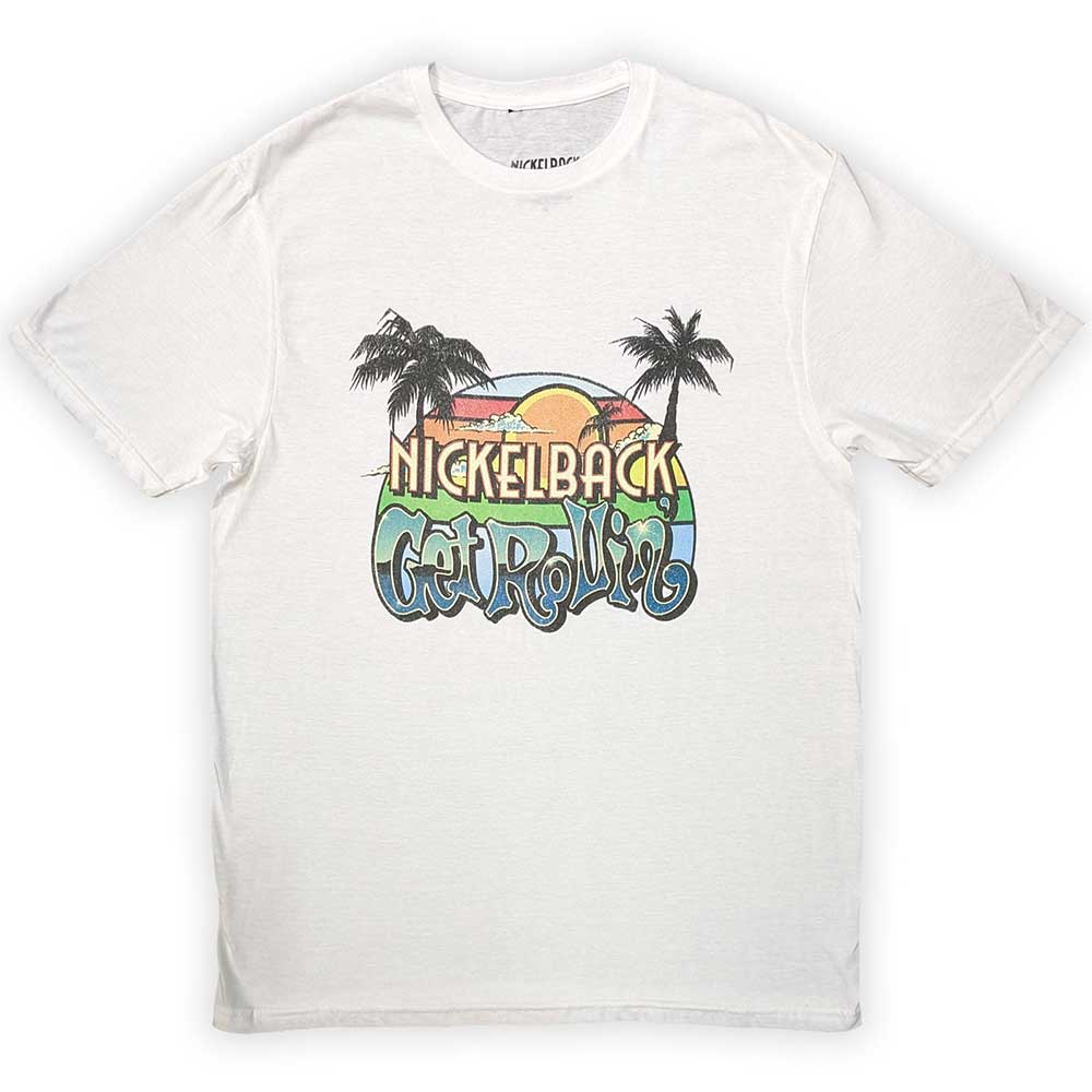 Nickelback | Get Rollin' Sunset - T-Shirt White