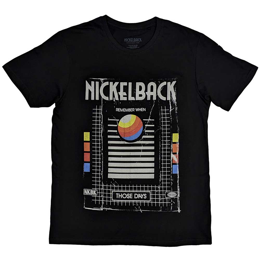 Nickelback | Those Days VHS - T-Shirt Black