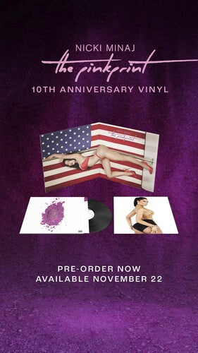 Nicki Minaj | The Pinkprint [Explicit Content] (10th Anniversary Edition, Gatefold LP Jacket) (2 Lp's) - Vinyl