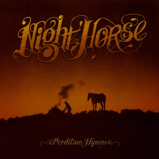 Night Horse | Perdition Hymns (MARBLED RED VINYL) - Vinyl