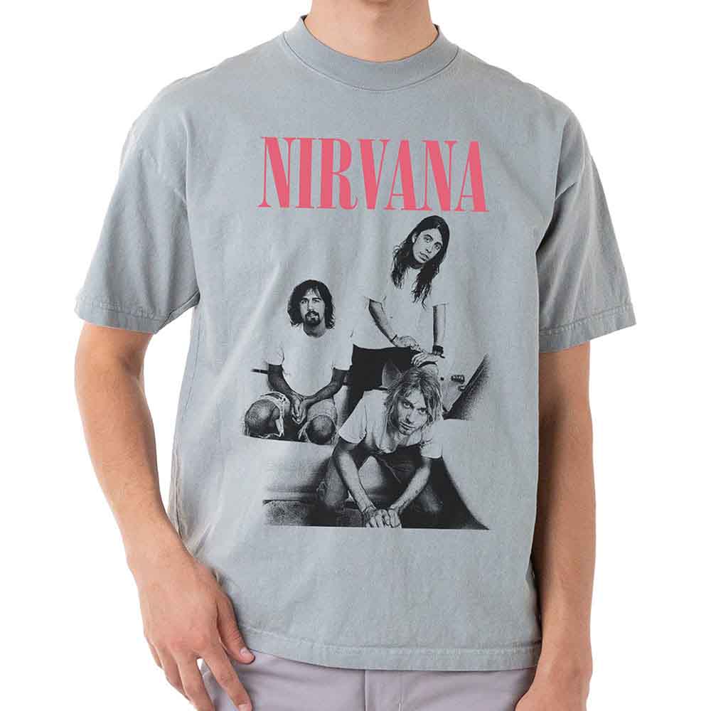 Nirvana | Bathroom Photo - T-Shirt Grey