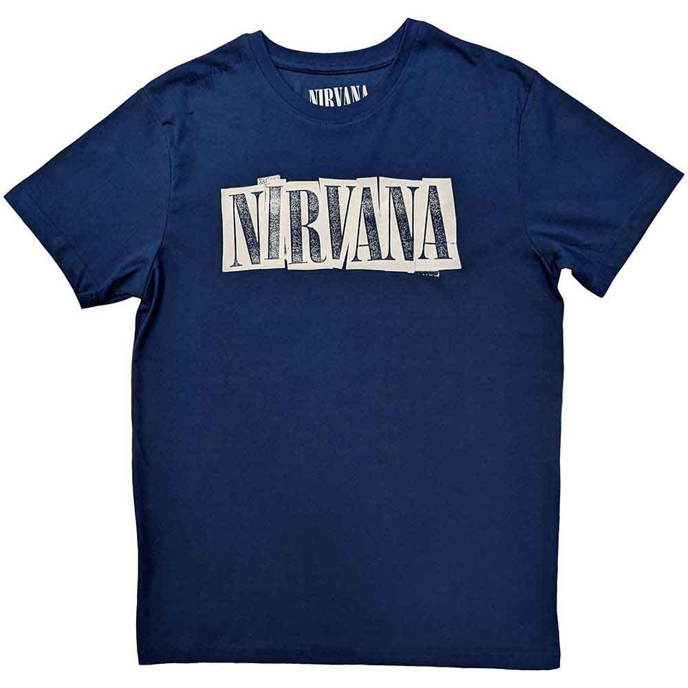 Nirvana | Box Logo - T-Shirt Blue