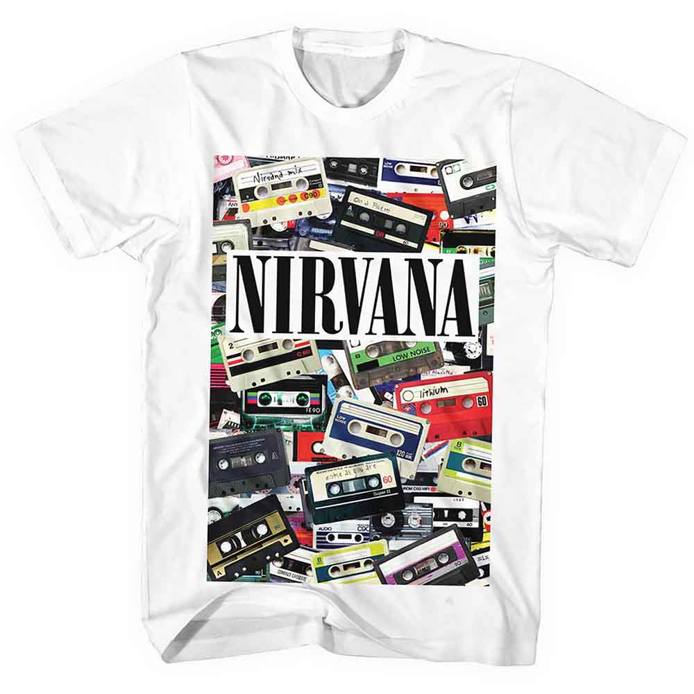Nirvana | Cassettes - T-Shirt White