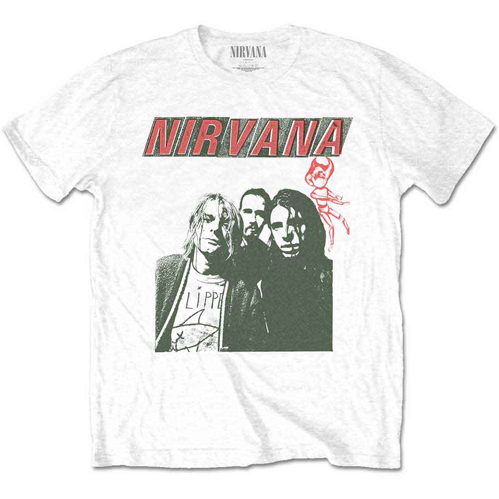 Nirvana | Flipper - T-Shirt White