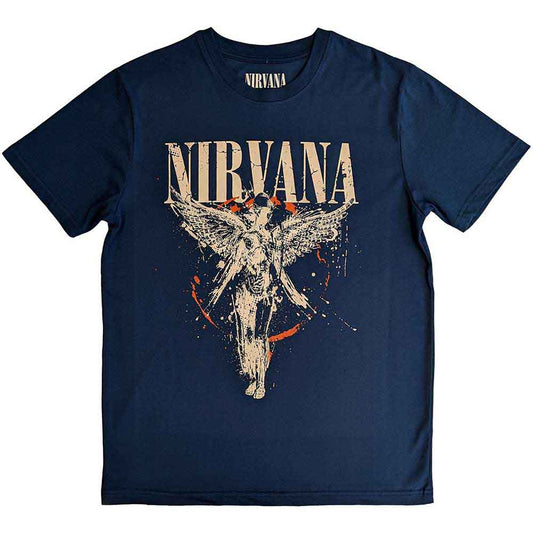 Nirvana | In Utero - T-Shirt Blue