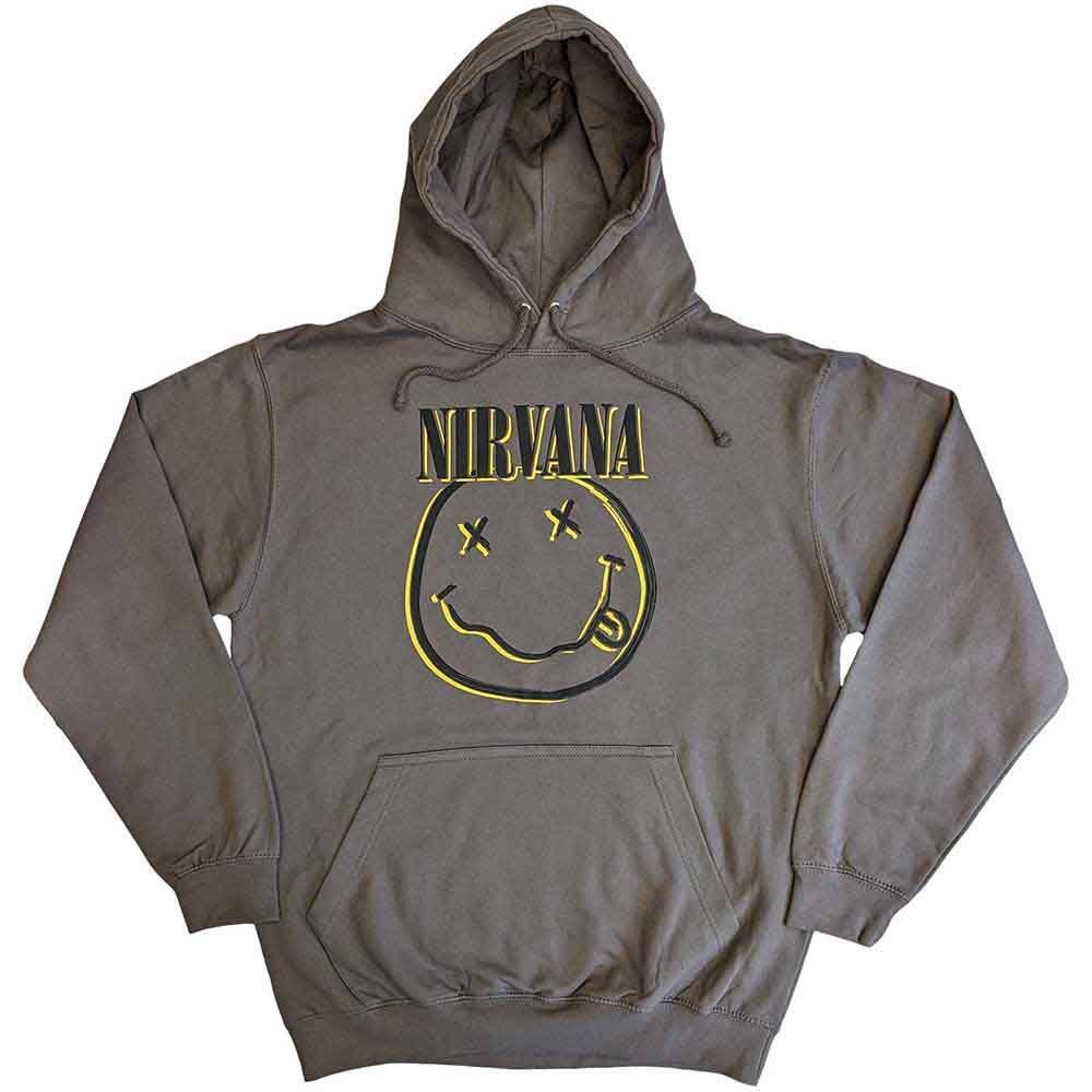 Nirvana | Inverse Happy Face - Sweatshirt Grey