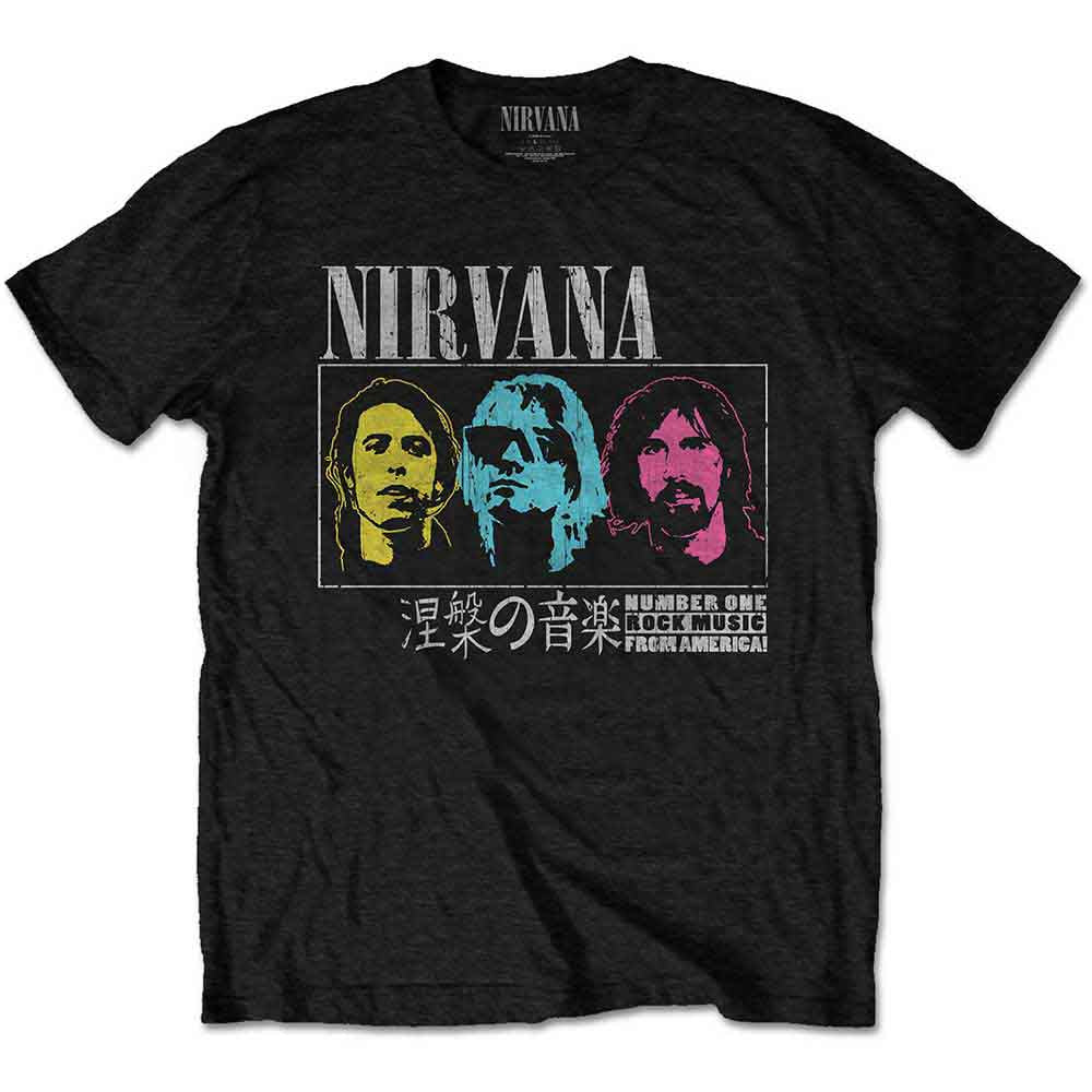 Nirvana | Japan! - T-Shirt Black