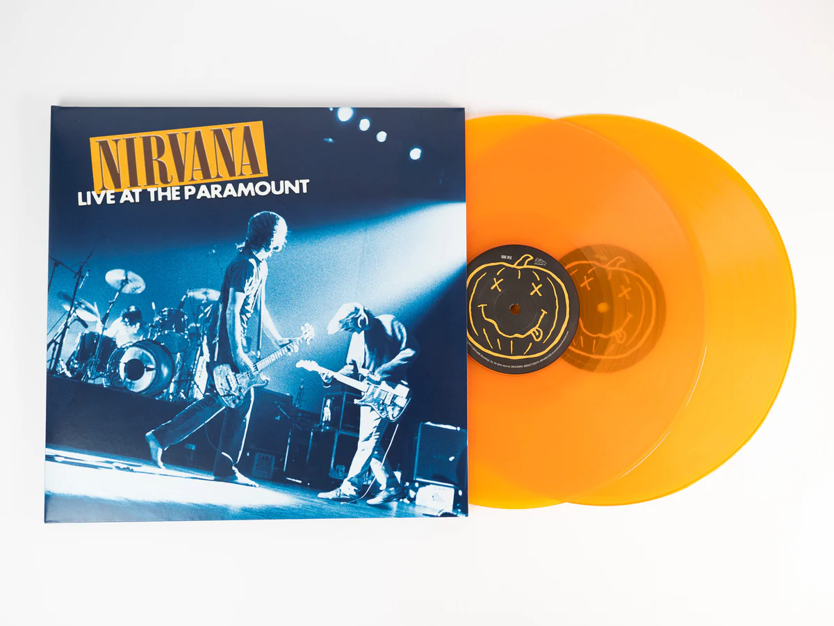 Nirvana | Live At The Paramount (Transparent Orange Colored Vinyl) (2 Lp) - Vinyl