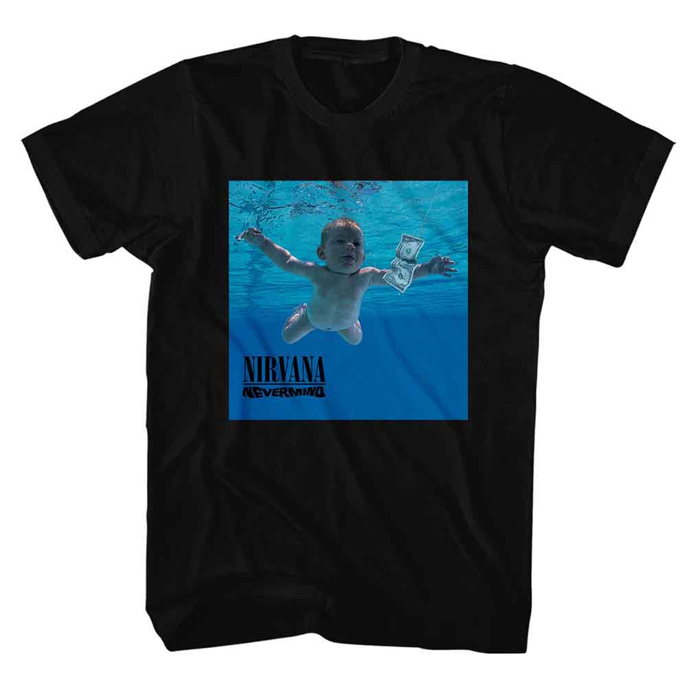 Nirvana | Nevermind Album - T-Shirt Black