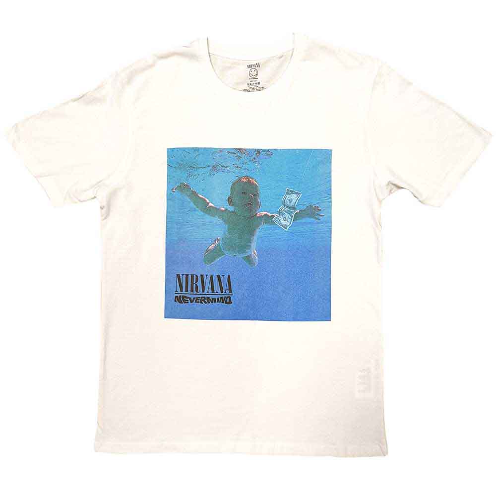 Nirvana | Nevermind Album - T-Shirt White
