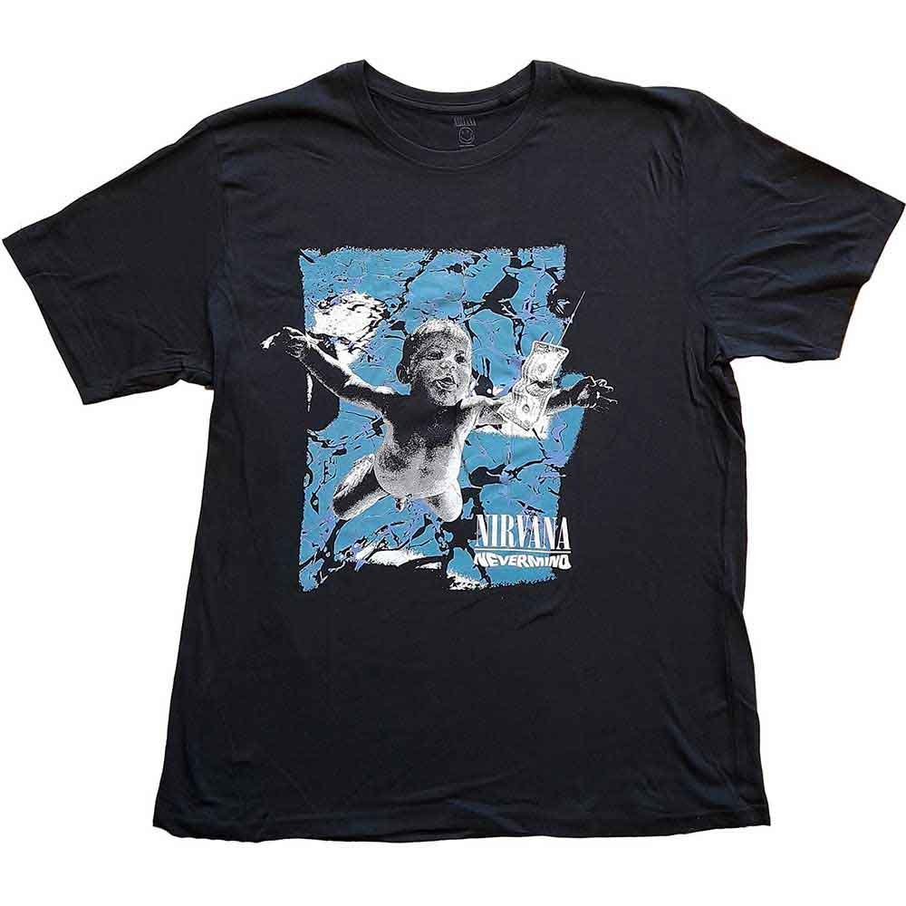 Nirvana | Nevermind Cracked - T-Shirt Black
