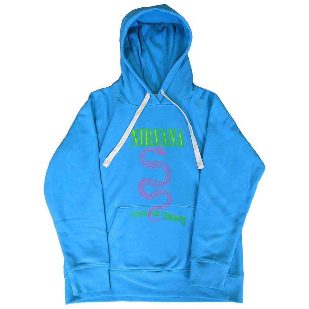 Nirvana | Serve The Servants Neon - Sweatshirt Blue