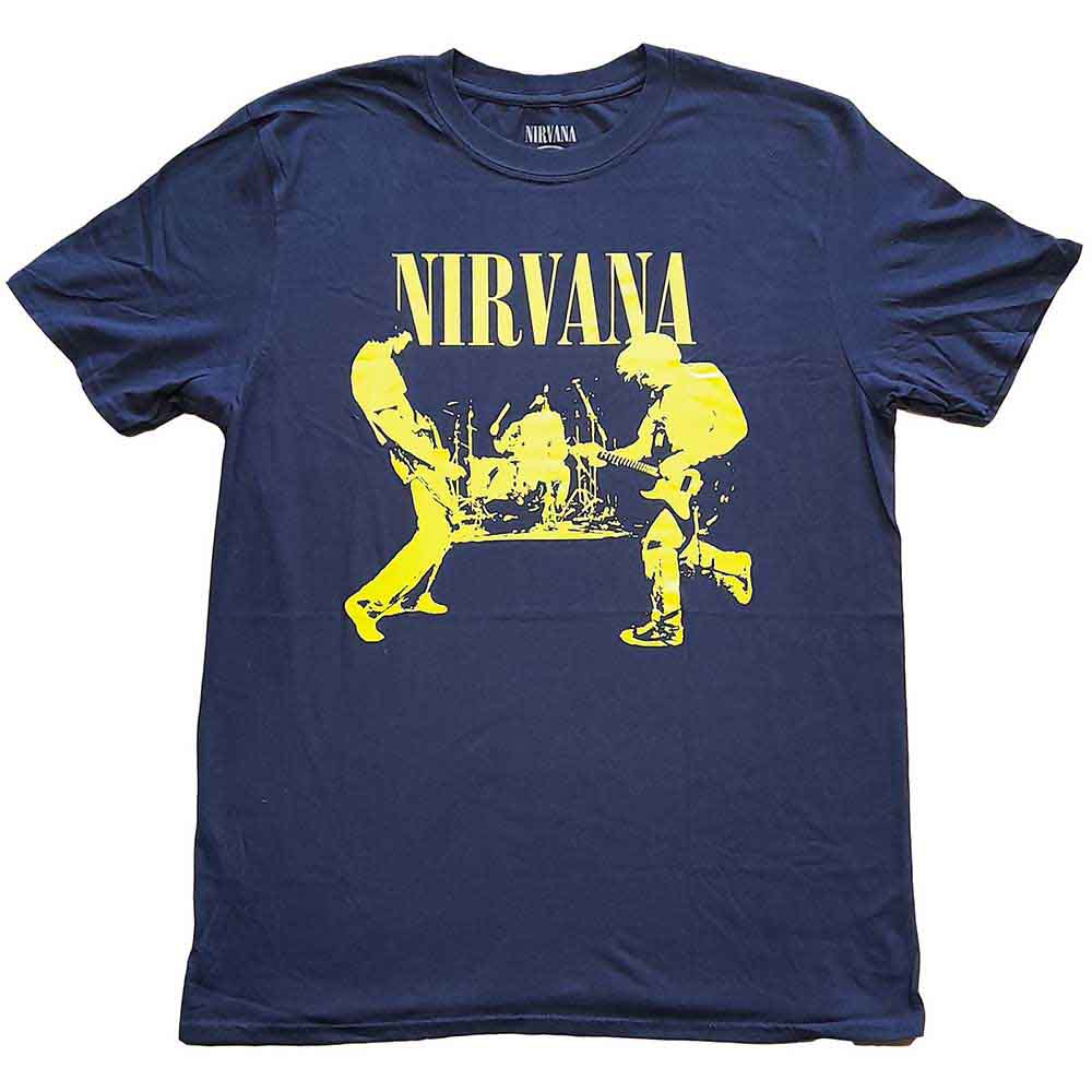 Nirvana | Stage - T-Shirt Blue
