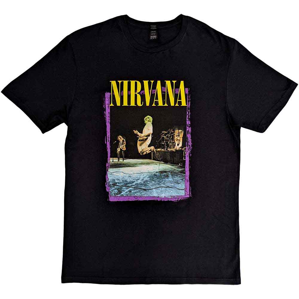 Nirvana | Stage Jump - T-Shirt Black