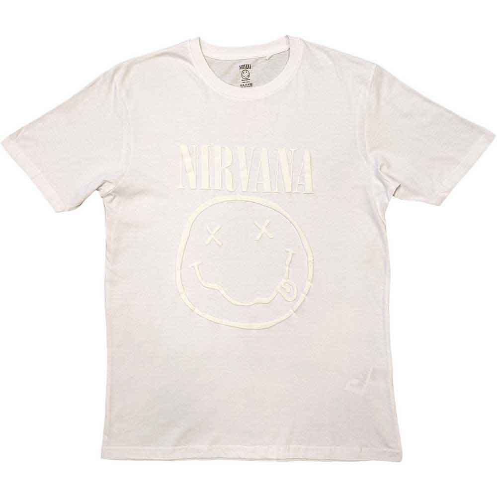 Nirvana | White Happy Face - White