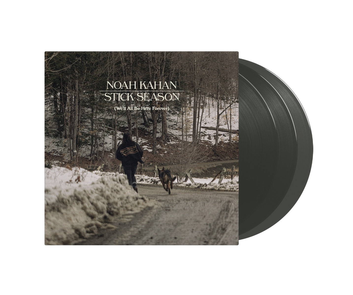 Noah Kahan | Stick Season (We'll All Be Here Forever) (Black Ice Colored Vinyl) (3 Lp's) - Vinyl