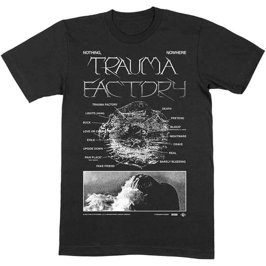 Nothing,Nowhere | Trauma Factor V.2 - T-Shirt Black