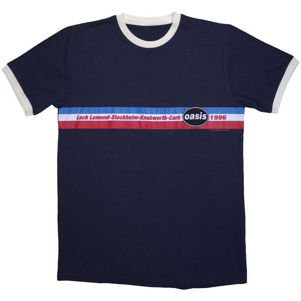 Oasis | 1996 Tour Horizontal Stripes - Blue