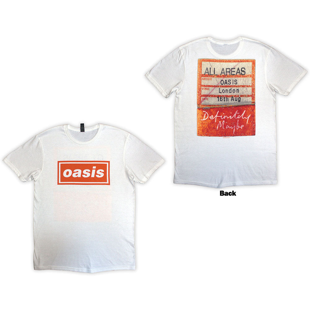 Oasis | Definitely Maybe AAA Pass - White