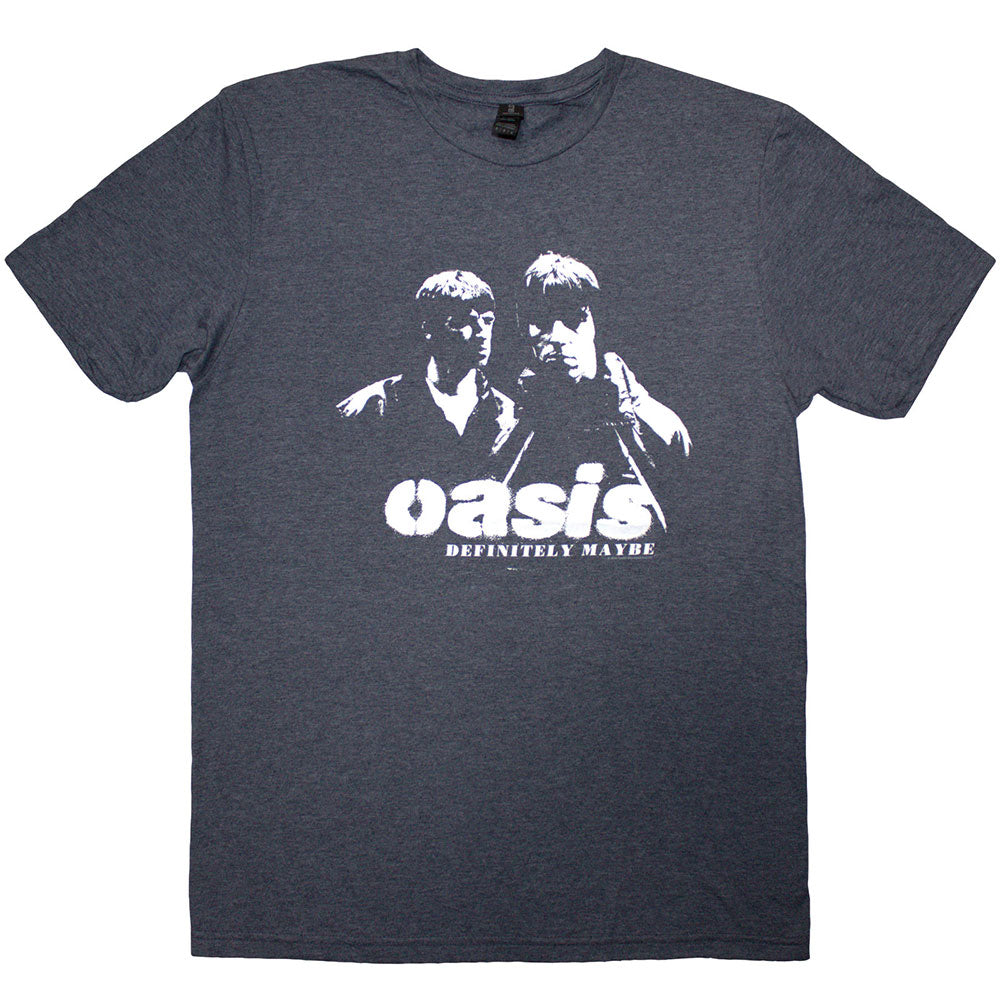 Oasis | Definitely Maybe Photo Stencil - Blue
