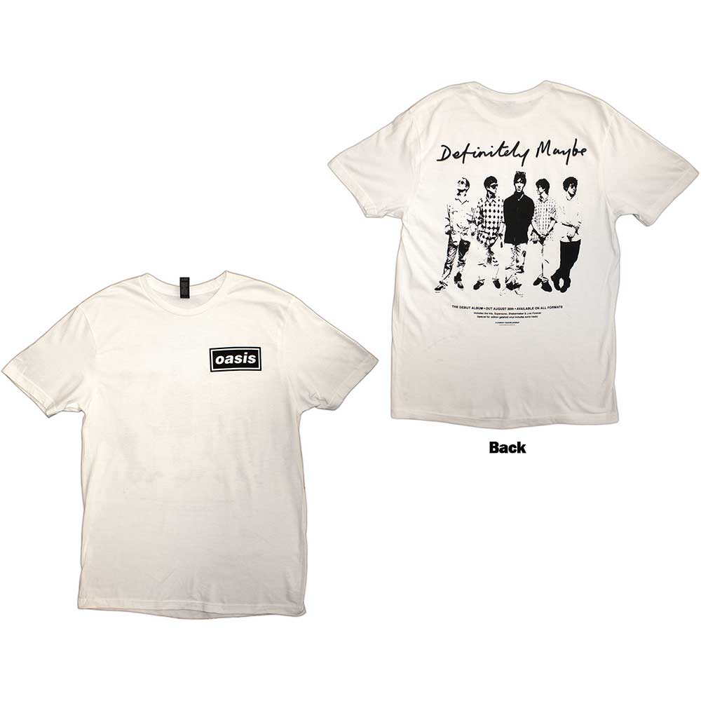 Oasis | Definitely Maybe Promo - White