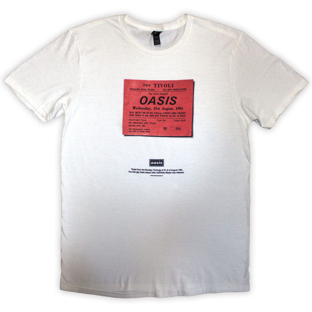 Oasis | Definitely Maybe Ticket Stub - White