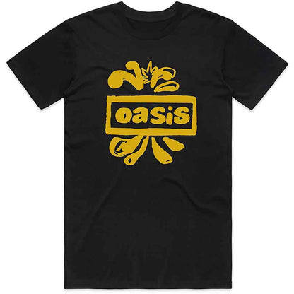 Oasis | Drawn Logo - T-Shirt Black