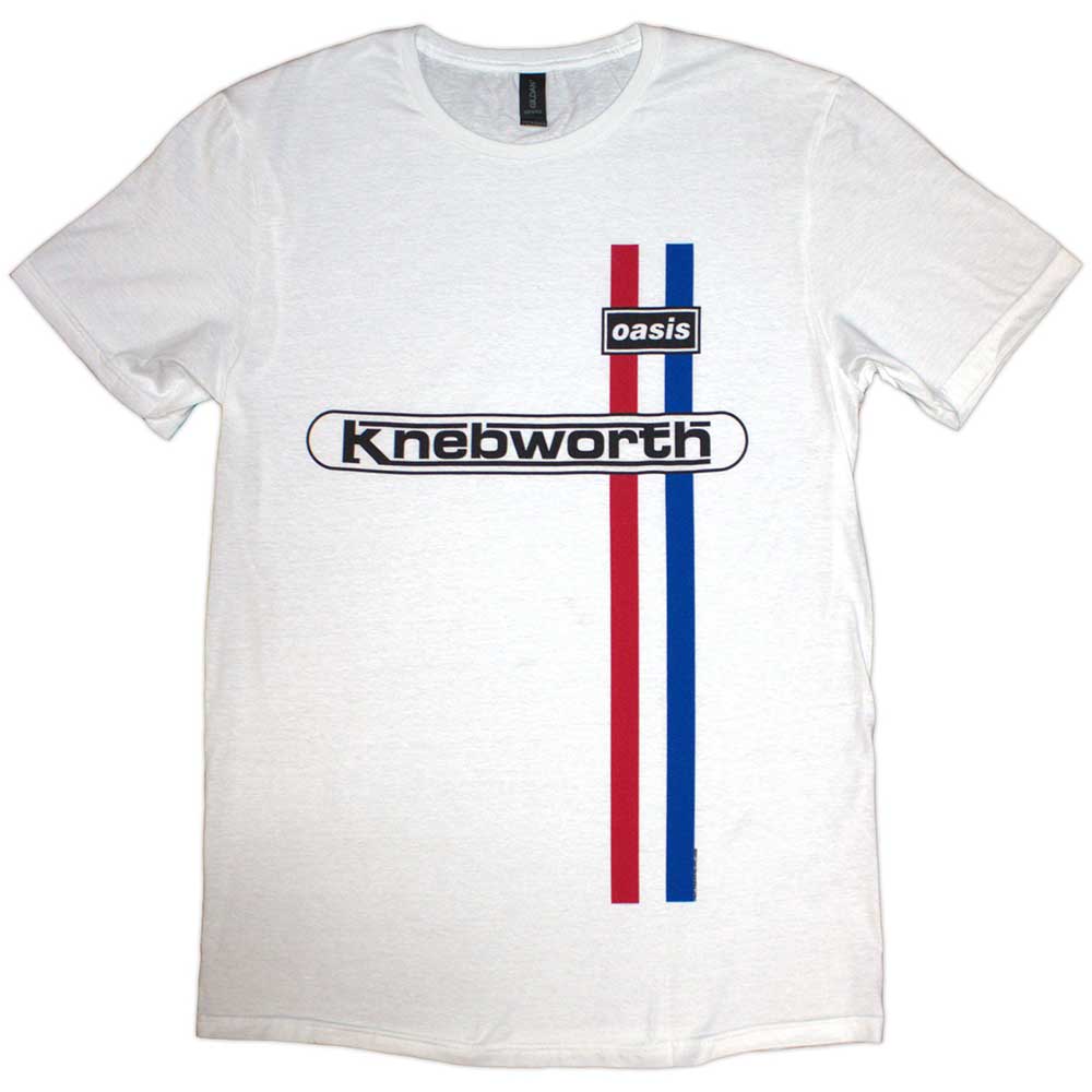 Oasis | Knebworth Vertical Stripe - White