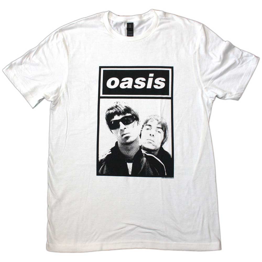 Oasis | Noel & Liam Boxed Photo - White