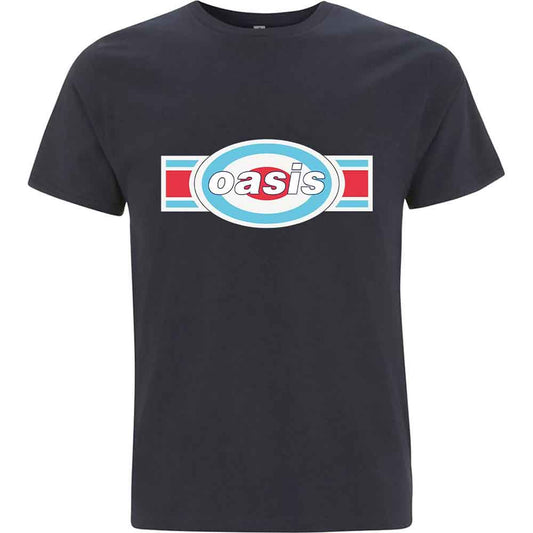 Oasis | Oblong Target - T-Shirt Blue