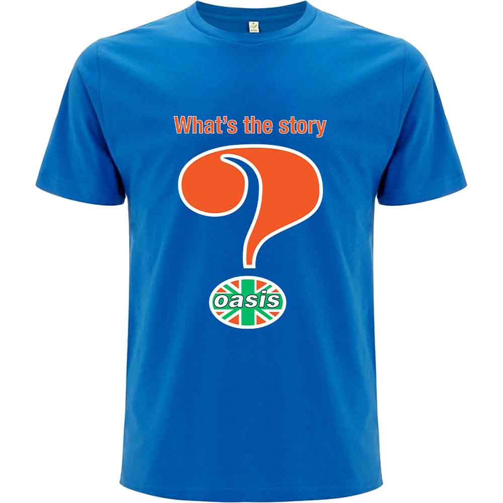 Oasis | Question Mark - T-Shirt Blue