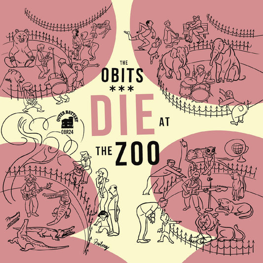 Obits | Die at the Zoo (YELLOW VINYL) - Vinyl
