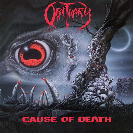 Obituary | Cause Of Death - Remastered (Gray With Black Splatter Vinyl) - Vinyl