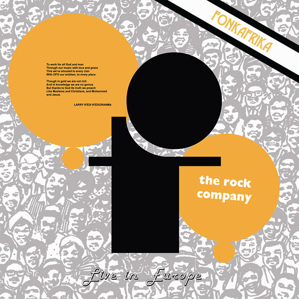 OFO THE ROCK COMPANY | Live In Europe - Fonk Afrika - CD