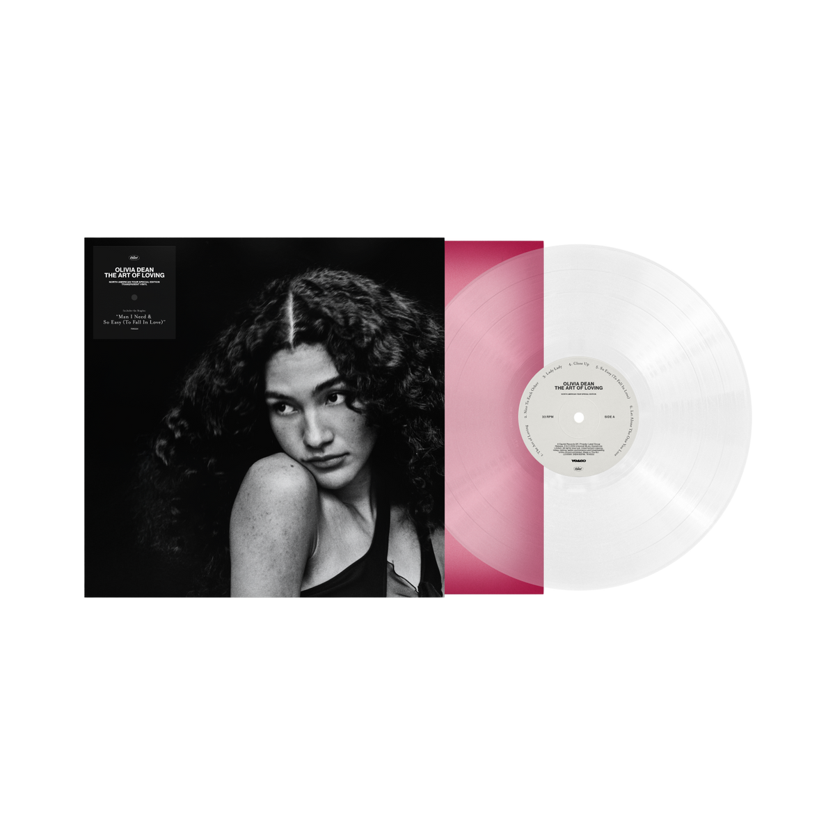 Olivia Dean | The Art Of Loving (Indie Exclusive) [Transparent LP] - Vinyl