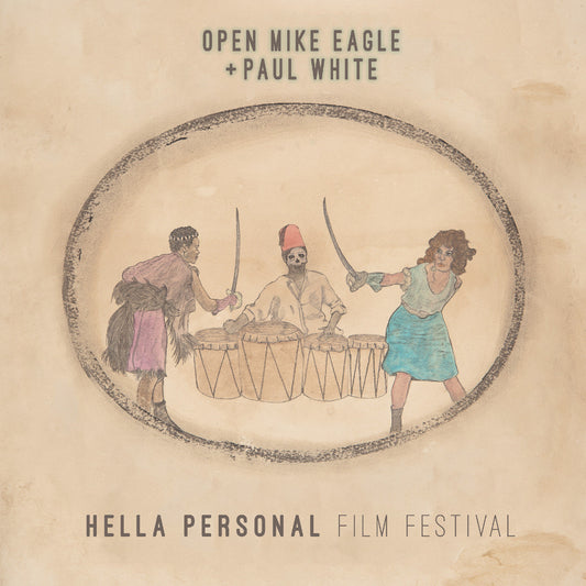 Open Mike Eagle & Paul White | Hella Personal Film Festival (Baby Blue Vinyl) - Vinyl
