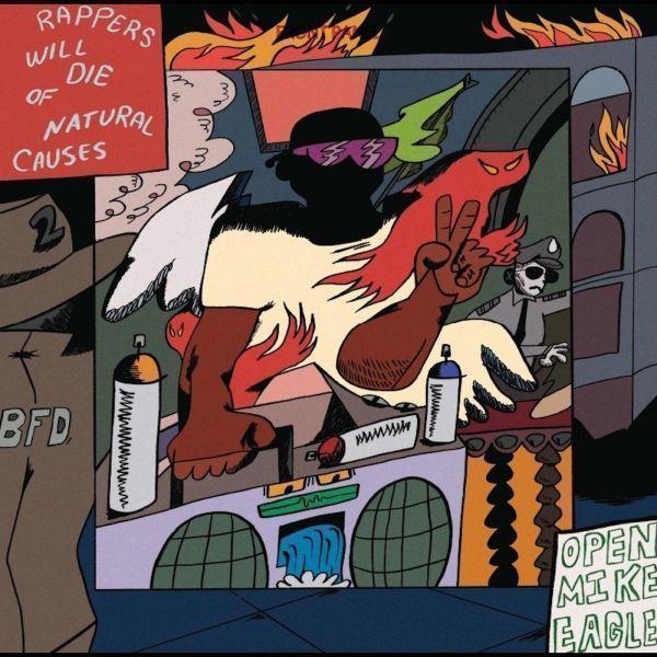 Open Mike Eagle | Rappers Will Die Of Natural Causes (SILVER VINYL) - Vinyl