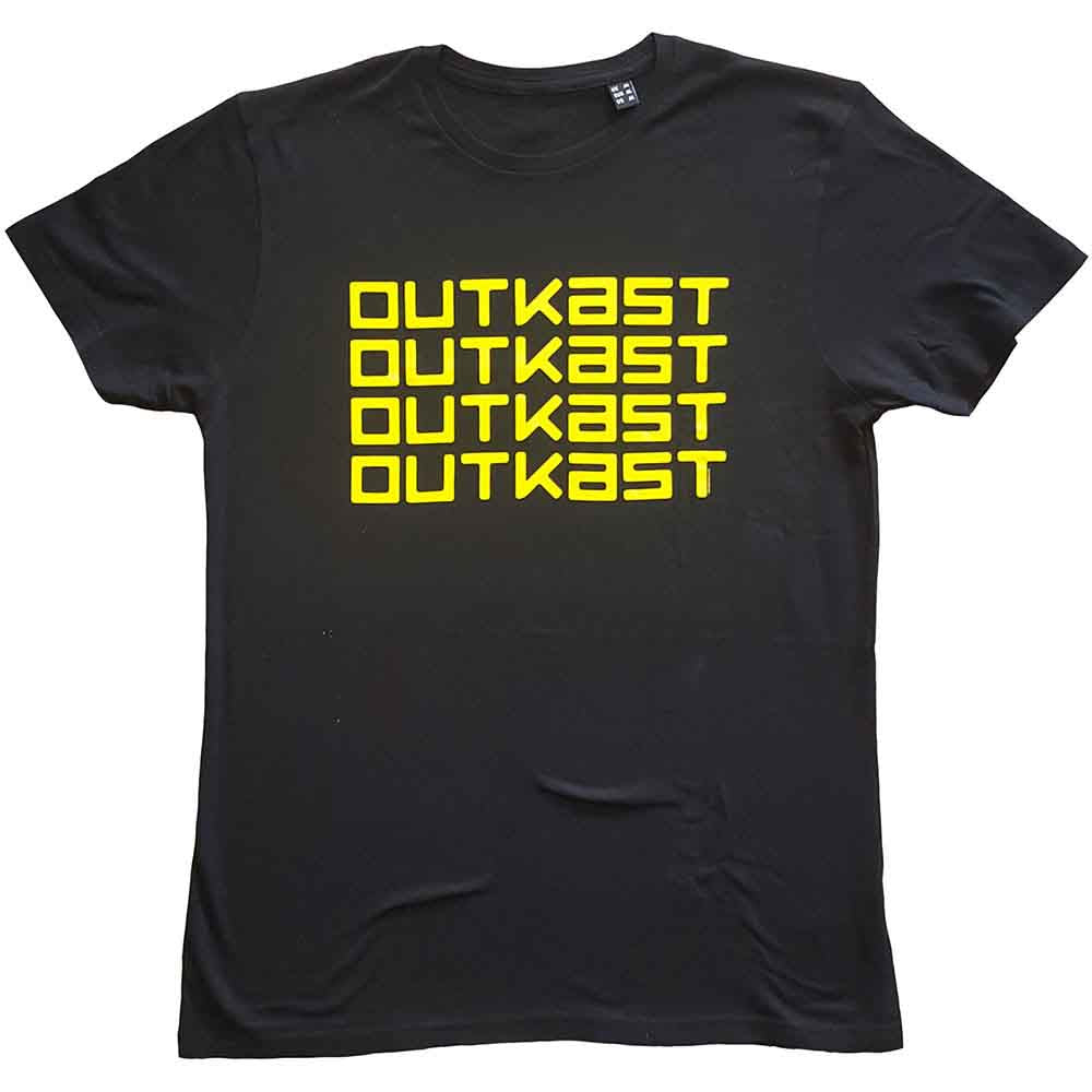 Outkast | Logo Repeat - T-Shirt Black