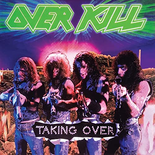 Overkill | Taking Over (Pink Marble Colored Vinyl) - Vinyl