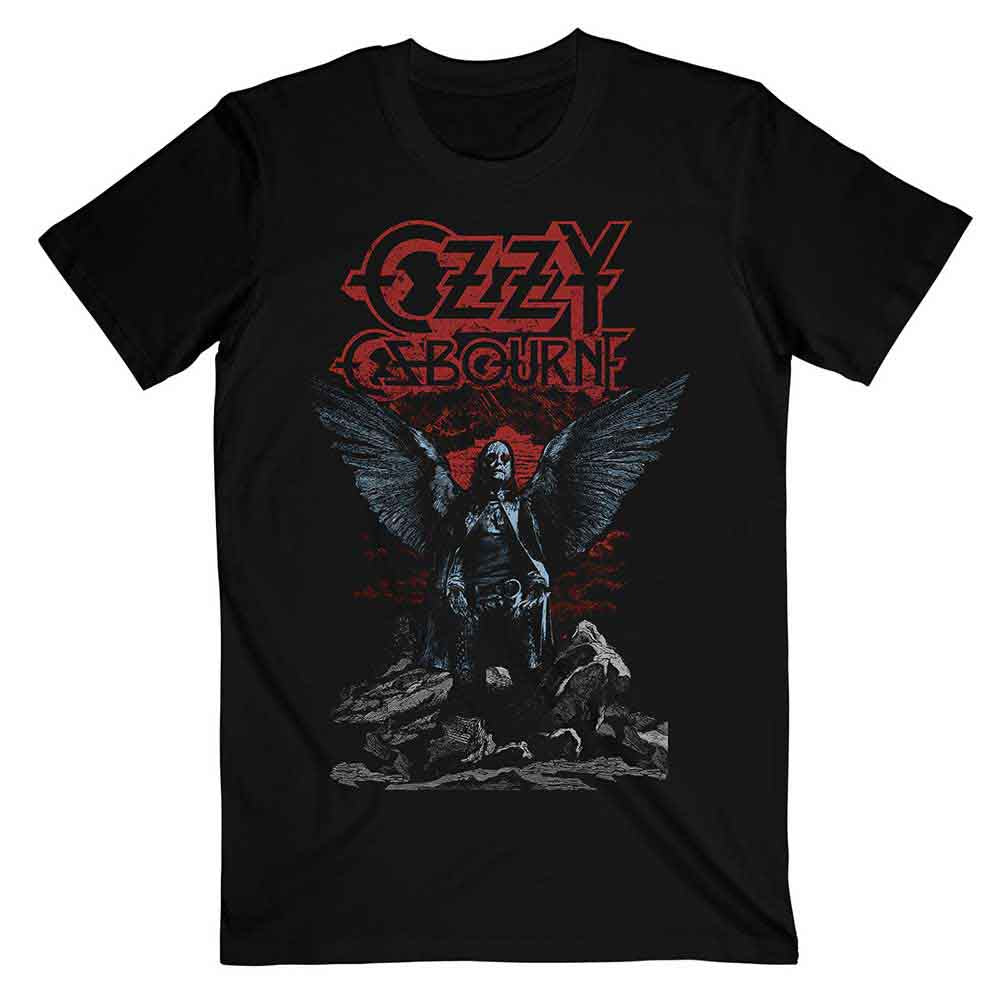 Ozzy Osbourne | Angel Wings - T-Shirt Black
