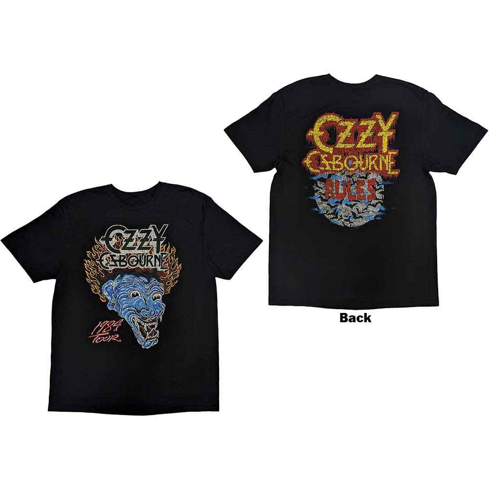 Ozzy Osbourne | Bark At The Moon Tour '84 - T-Shirt Black